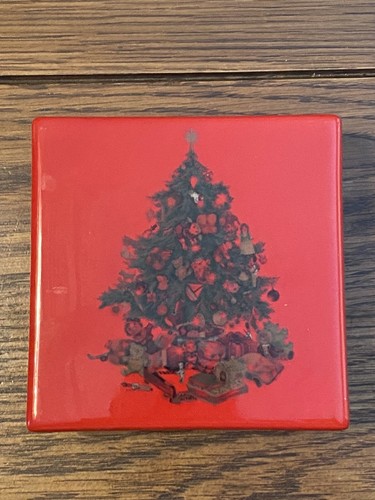 Xmas tree trinket box - xmas,