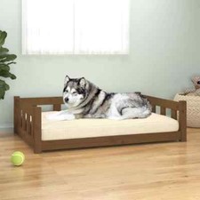 Dog Bed Wooden Pet Bed Dog