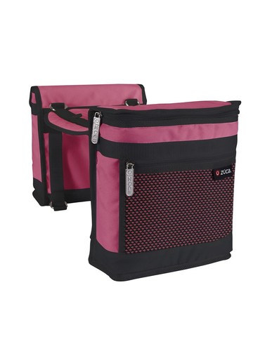Zuca saddle bag set pink - zuca,