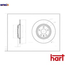 2x BRAKE DISC 232 227 FOR AUDI A4/B8/Allroad Q5/Van A5/Sportback/Convertible