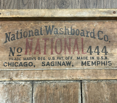Antique national washboard - antique, co