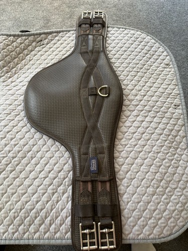 Shires brown waffle stud - brown,