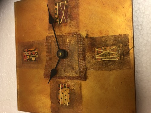 Moroccan tile clock - moroccan, not
