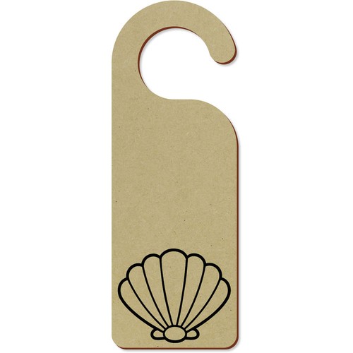 Shell outline door hanger - door,
