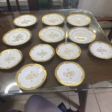 Set Of 12 Limoges JPL / Elite