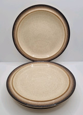 4 Denby Sahara Small Dinner Plates 8" 20cm Stoneware Ceramics Vintage Rare VGC