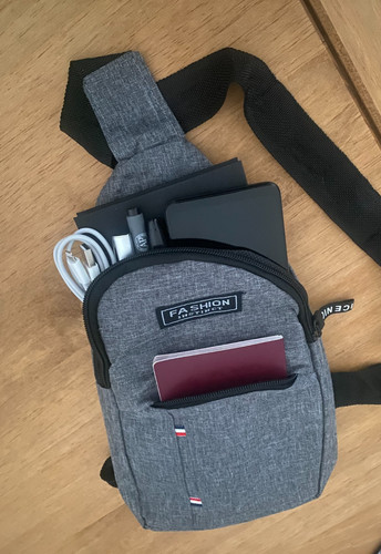 Men crossbody chest - crossbody, bag
