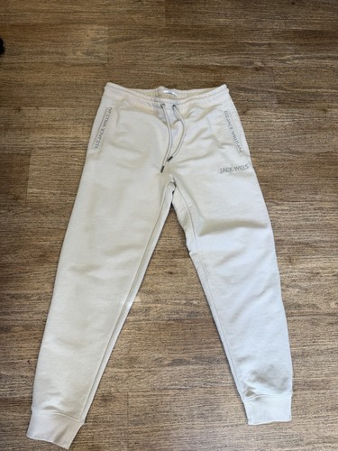 Mens large beige joggers - beige,