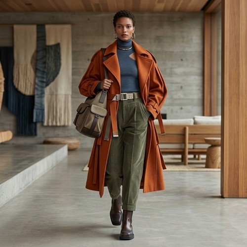 Vtg lands end - end, corduroy