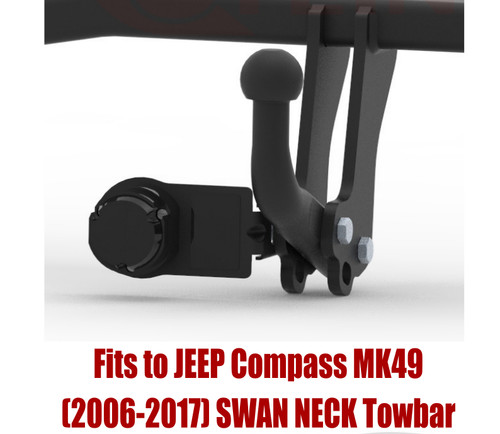 Swan neck tow - neck, bar