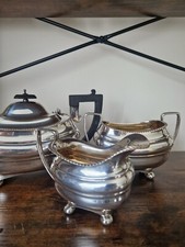 ANTIQUE 3 PIECE SILVERPLATED