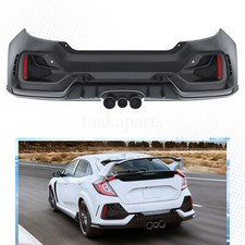 Type R Style Rear Bumper Cover
