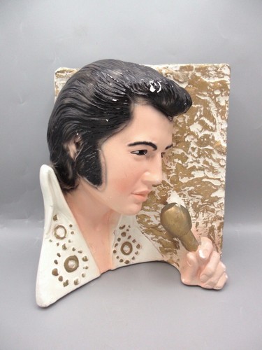 Vtg elvis presley with mic - elvis,
