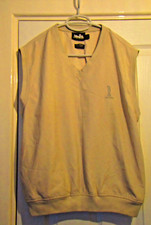 Women's Ashworth The Open Sleeveless beige Golf Top Size L (size 12/14)