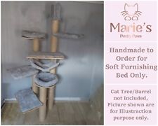 SILVER WAFFLE, Pet Cat Tree Bed Replacement for Natural Paradise Amaryllis XXL