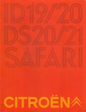 Citroen ID & DS 1968-69 UK