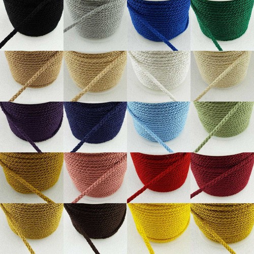 4mm lacing cord rope trim - 4mm,