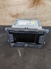 SKODA FABIA MK2 SAT NAV STEREO CD RADIO HEAD UNIT 3T0035191A