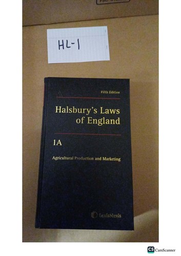 Halsbury laws england - halsbury's, of