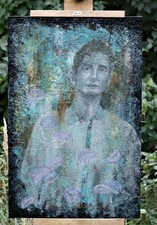 Oil Painting on Wood, Modern