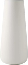 Ceramic Flower Vase White Tall
