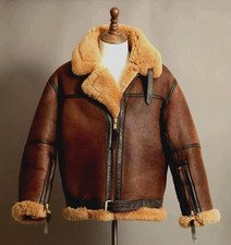 Men's Brown WW2 B3 RAF Aviator