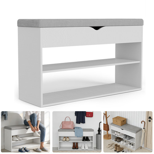 Shoe bench storage rack - shoe,