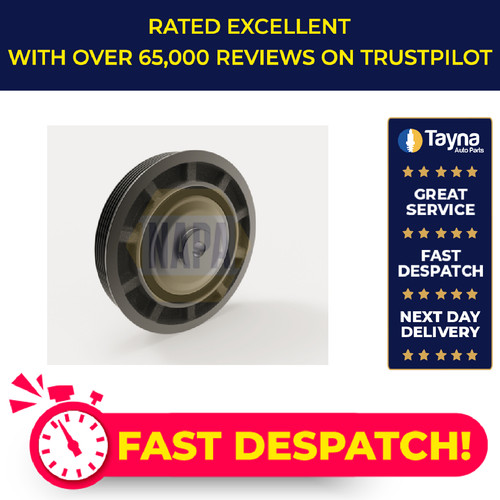 Crankshaft pulley fits - crankshaft, (tvd)