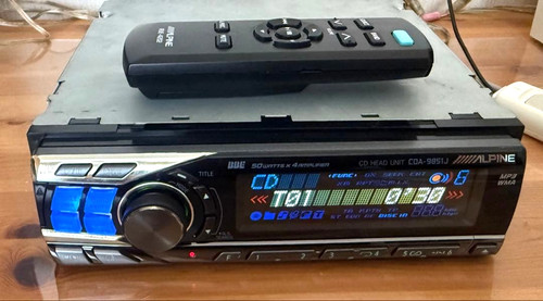 Alpine cda 9851j mp3 - cda-9851j, cd