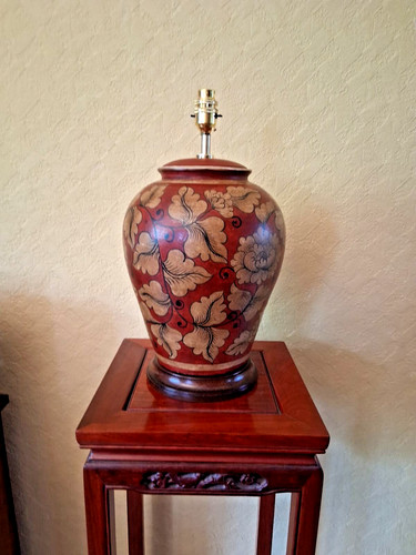 Terracotta table lamp 003 - lamp, cw-003