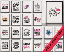 Beauty & Hairdresser Quote Prints & Posters For Nails Hair  Brows Lashes