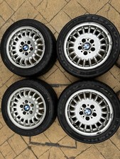 BMW E36  COUPE  15” Alloy Wheels  And Tyres x4