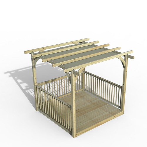 Forest 2 4m wooden - forest, 2.4m