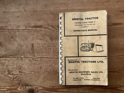 Bristol tractor taurus series - bristol,