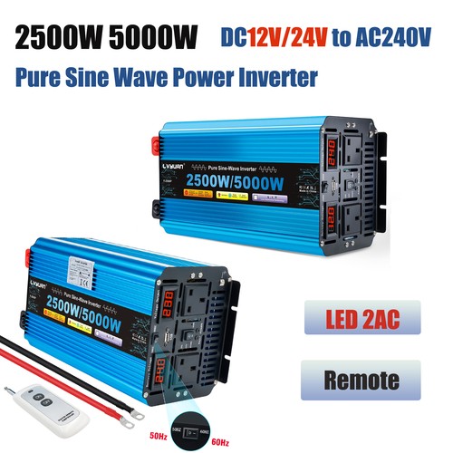 2500w 5000w pure sine wave - 2500w,