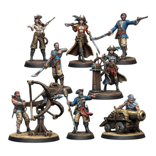Pirates crew miniatures - crew,