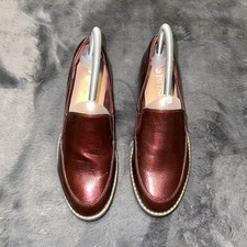 Pavers Chunky Tassel Loafers Burgandy Size 6 eu 39
