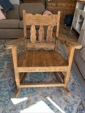 S. American Rustic Rocking Chair Original From Topaz Co. 2000 Collect London SE9