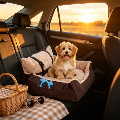 Dog car booster - car, dogs