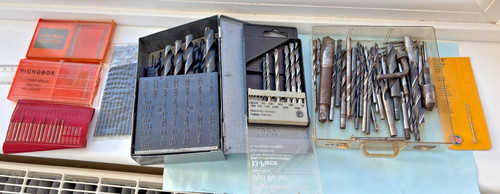 Model engineer job lot - , drills