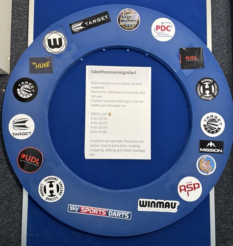 Darts accessories sticker - darts,