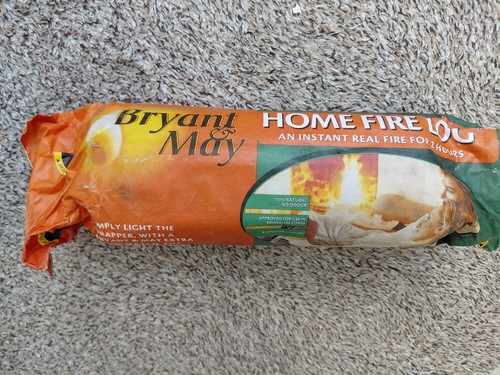 Home firewood log for burner - log,