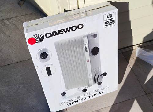 Daewoo 2500w oil - 2500w,