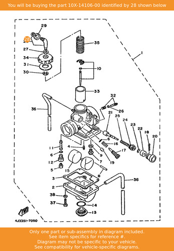 Yamaha cable adjust - adjust, screw