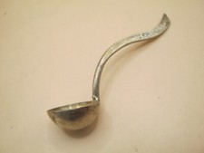 Antique Chinese Export Silver Salt / Snuff  Spoon