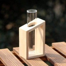 Crystal glass test tube - crystal, vase