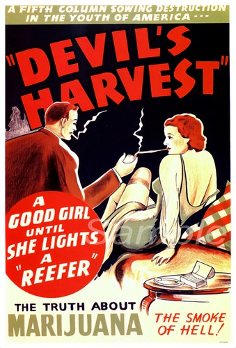 Vintage devil harvest 1950 s - vintage, 1950's