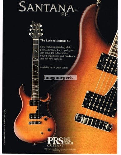 2002 prs revised santana - 2002,
