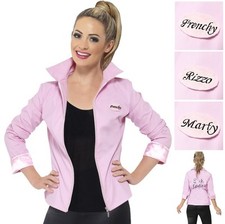 Ladies Deluxe Grease Pink Lady