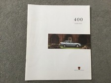 Rover 400 Series UK  Brochure